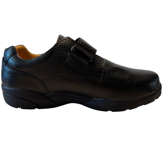 DR. COMFORT William X-Depth Therapeutic Monk Strap Shoes Black Leather Size 13 W main image 7